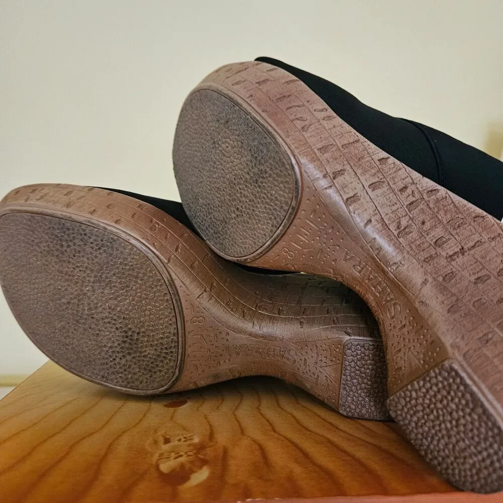 Sahara Black Sandals
